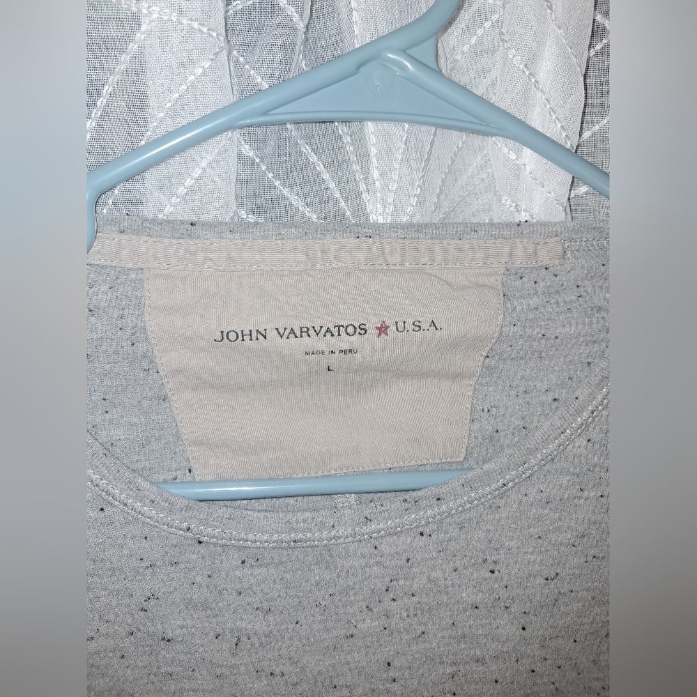 John Varvatos Brand Mens Size Large Top - Picture 3 of 4